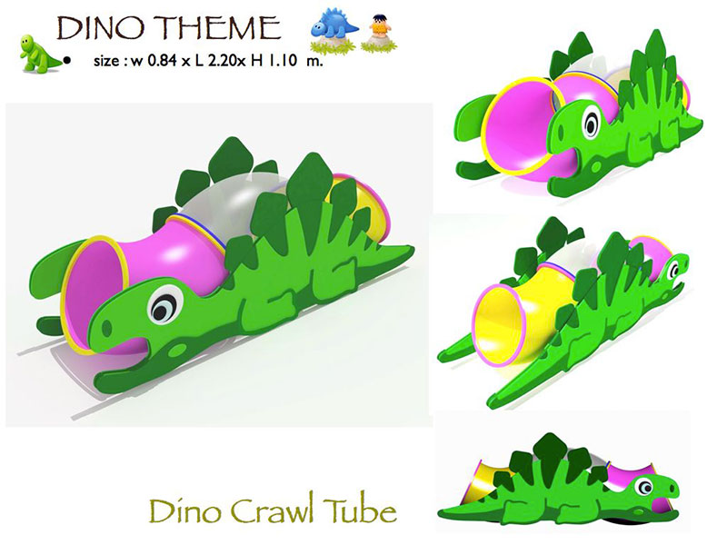 Dino Crawl Tube